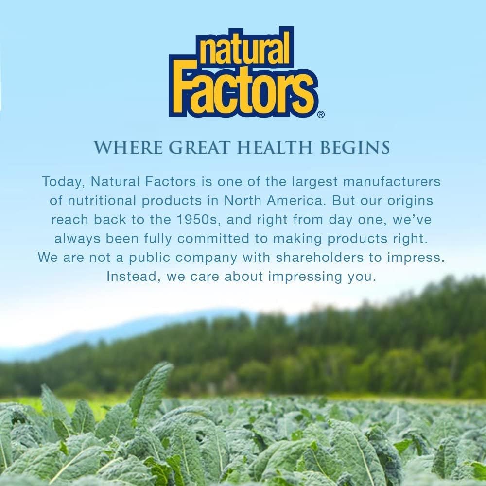 60 Vegetarian Capsules of Natural Factors L-Tyrosine for Stress Management