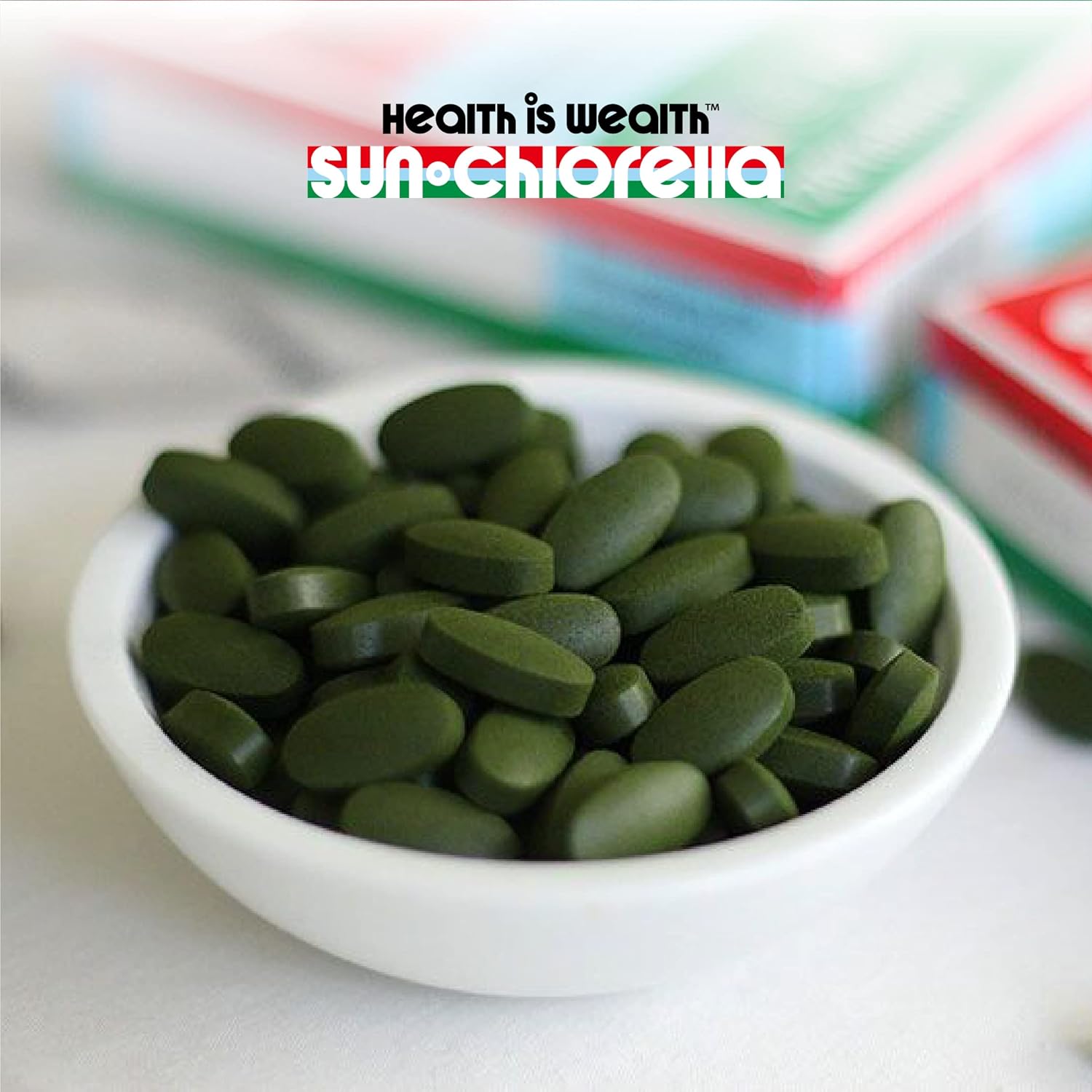 600 Tablets of Sun Chlorella A, Each Tablet Contains 500 mg