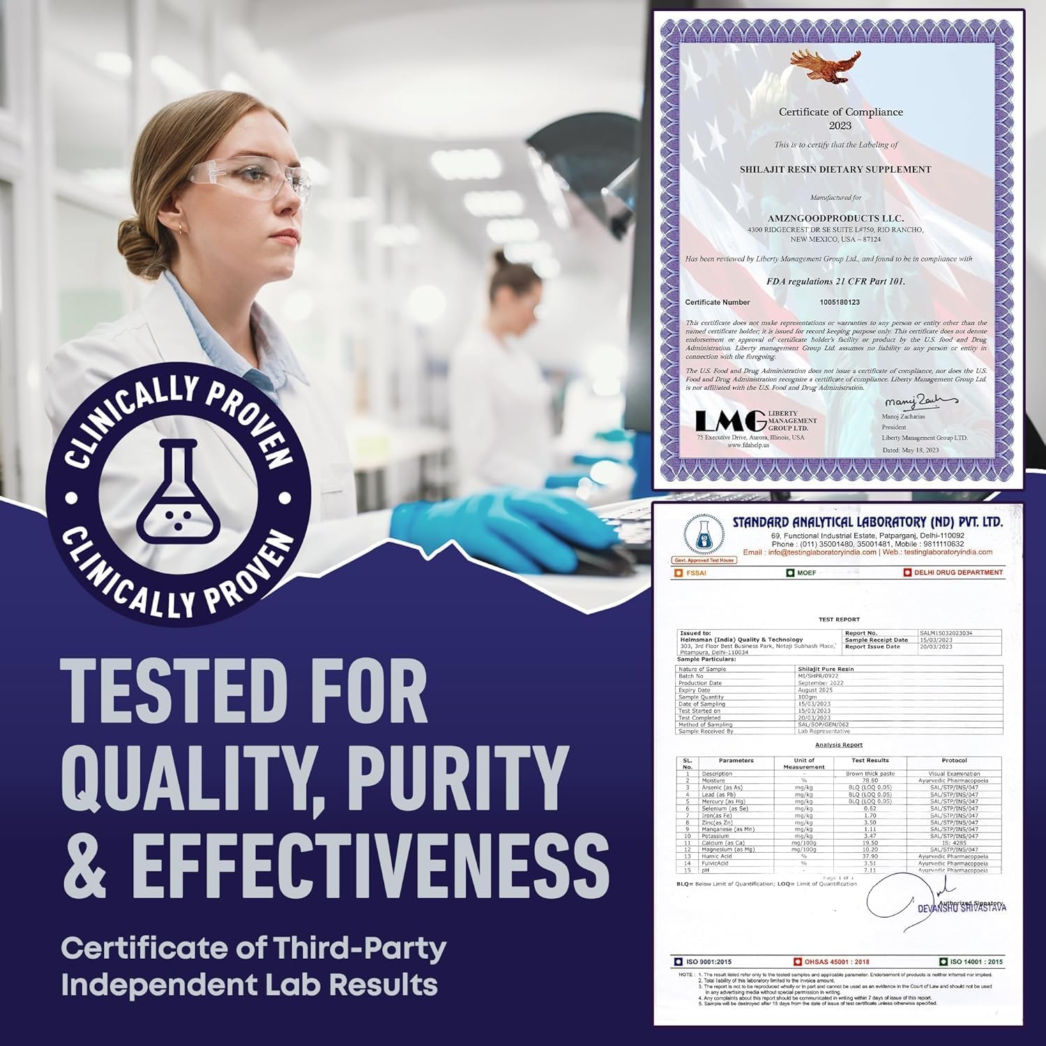 60g Pure Himalayan Shilajit Resin Supplement with Fulvic Acid & Trace Minerals - Wonder Family - Men & Women - 4 Pack