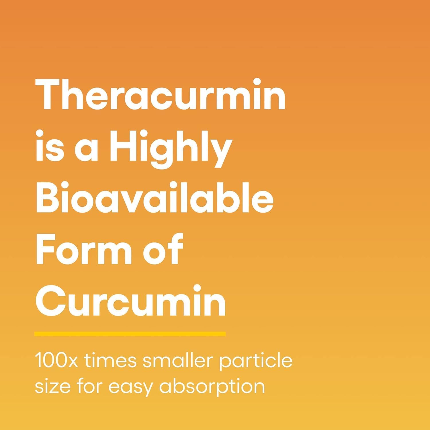 60mg Natural Factors CurcuminRich Double Strength Theracurmin Capsules - Superior Absorption, 60ct