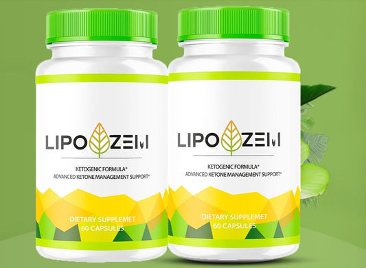 Lipozem Advanced Formula Supplement with Natural Ingredients - 2 Pack of 60 Capsules