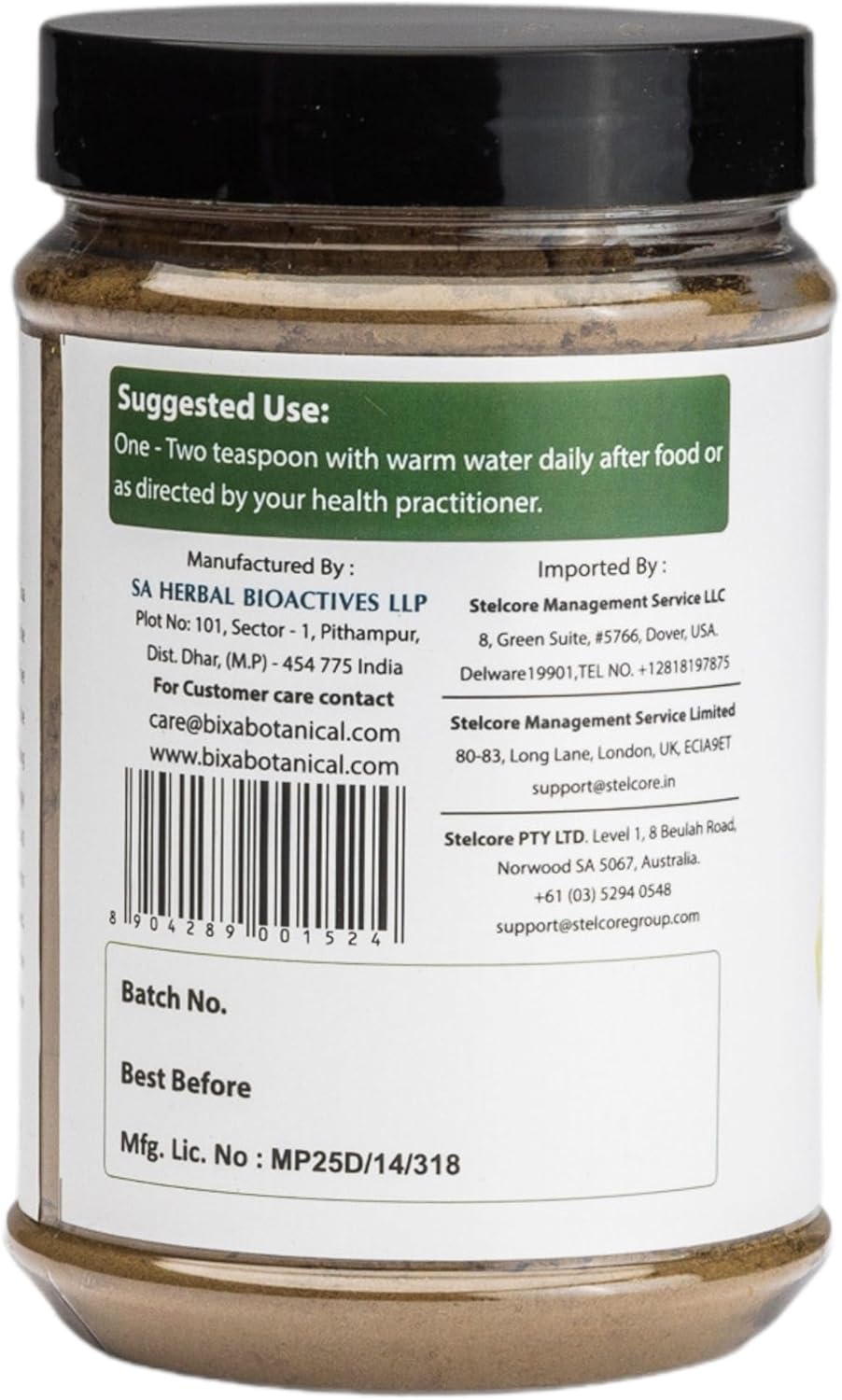 7 Oz Bixa Botanical Ayurvedic Noni Powder - Pure Herbal Supplement with Vitamin C for Antioxidant Energy Boost