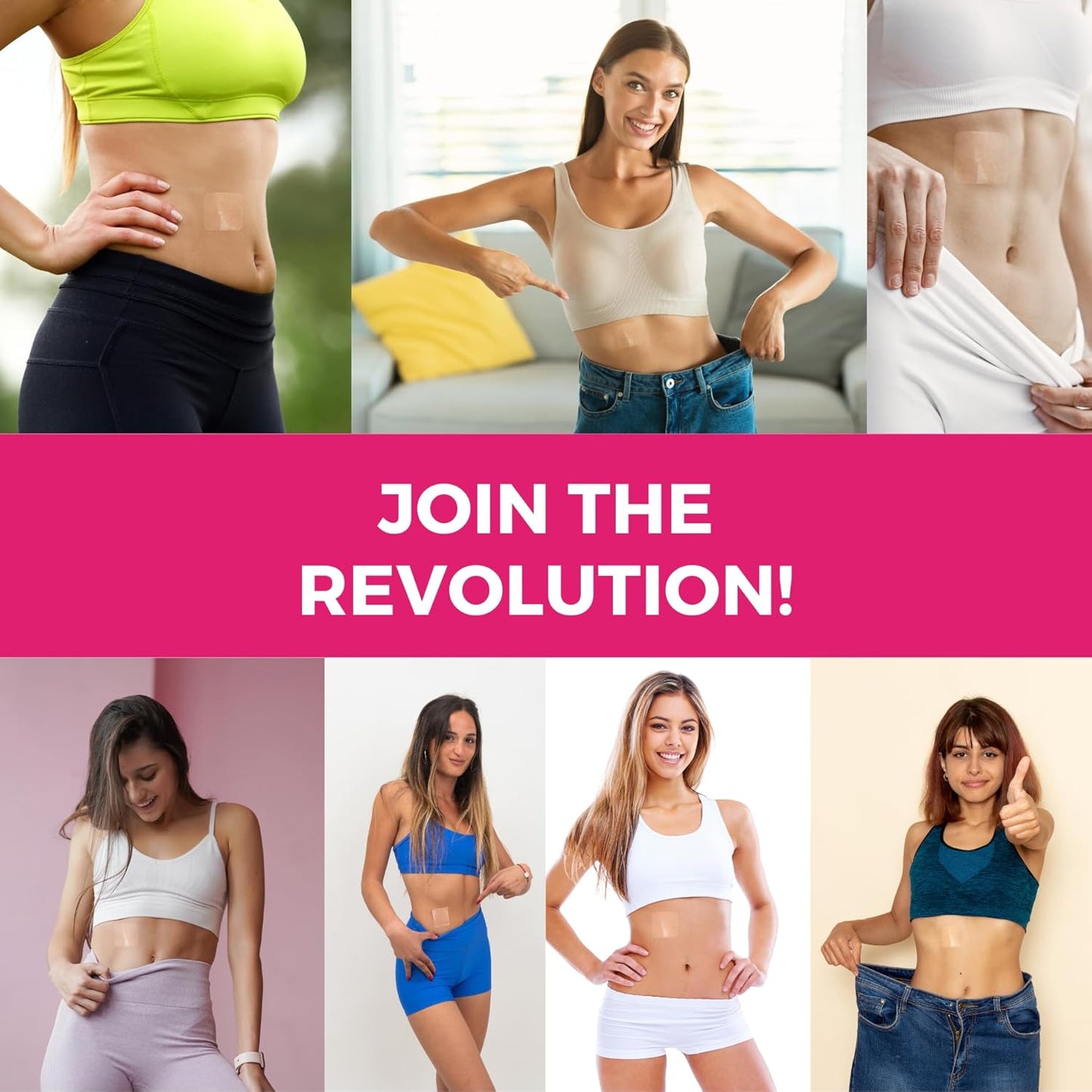 72-Pack of Spirit Patches Firming B12 Patches for Women - Natural Vitamin Energy Support with Transparent Self-Adhesive Formula