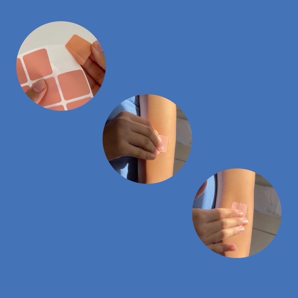 75 Count Pack of VitaPatch B12 Energy Plus Patches - Methylcobalamin & Guarana for Boosting Energy - BoostGo Australia