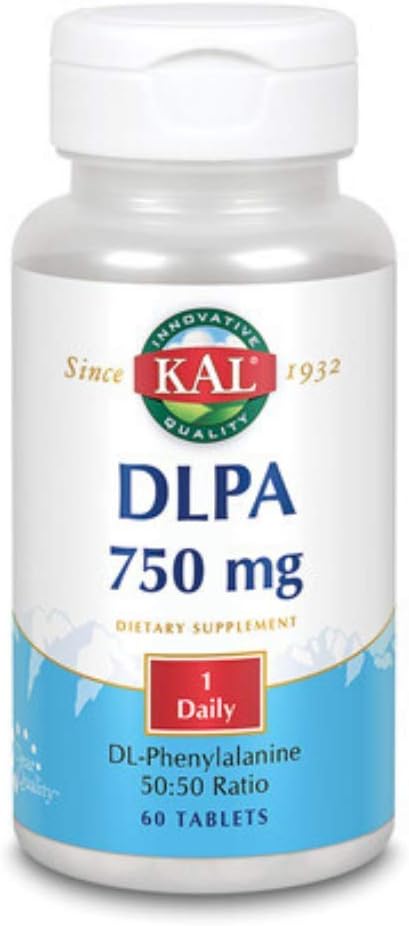 750 mg DLPA Tablets by KAL - 60 Count