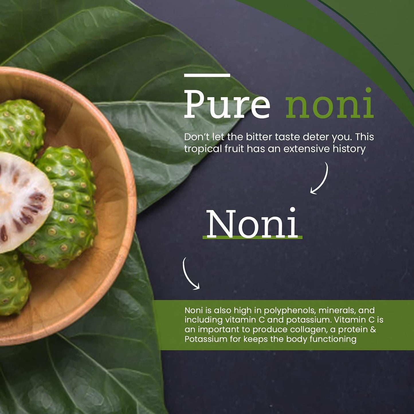 750ml PURE Noni Juice - Boost Immune Health with Morinda Citrifolia, No Additives - Antioxidant-Rich Tropical Tradition for Healthy Living