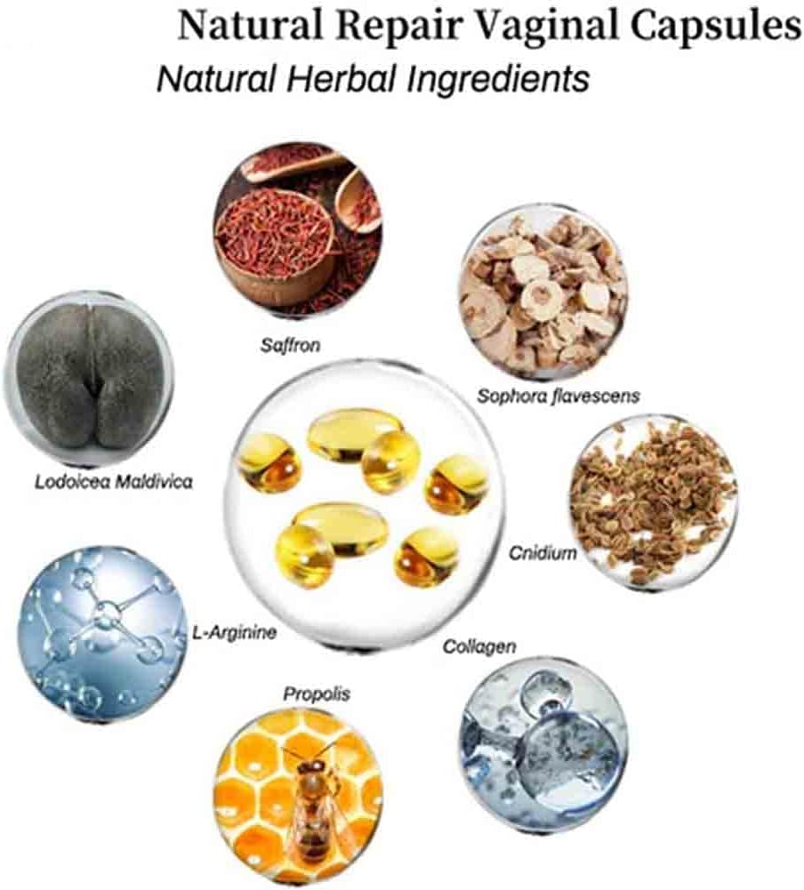 8-Bag Instant Anti-Itch Detox Capsules for Firming Repair, Pink and Tender Skin - Stay Clear and Fresh with Natural Ingredients