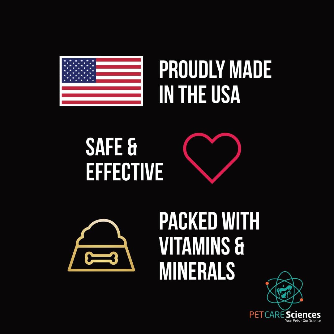 8 lbs Dog Weight Gainer Supplement for Muscle Building and Weight Gain - High Calorie Protein Powder for Canine Nutrition