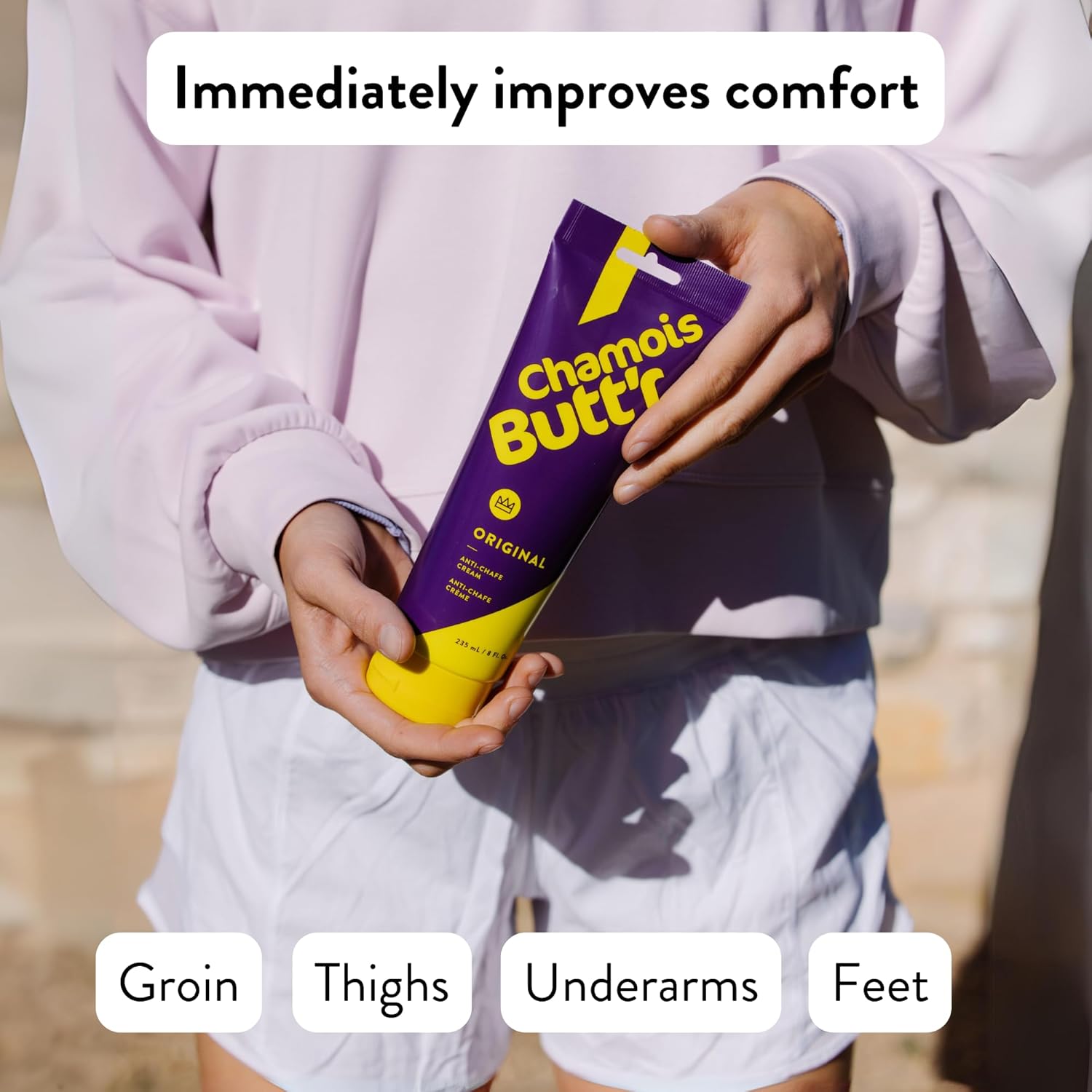 8 oz Chamois Butt'r Original Anti-Chafe Cream Tube