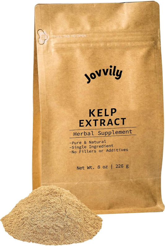 8 oz Jovvily Kelp Extract Powder - Always Pure Superfood Supplement without Additives
