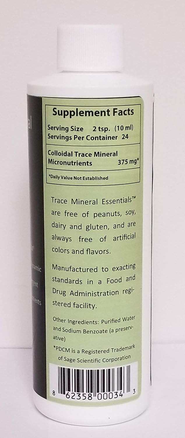 8 oz. PDCM Trace Mineral Essentials - Supplement for Essential Minerals