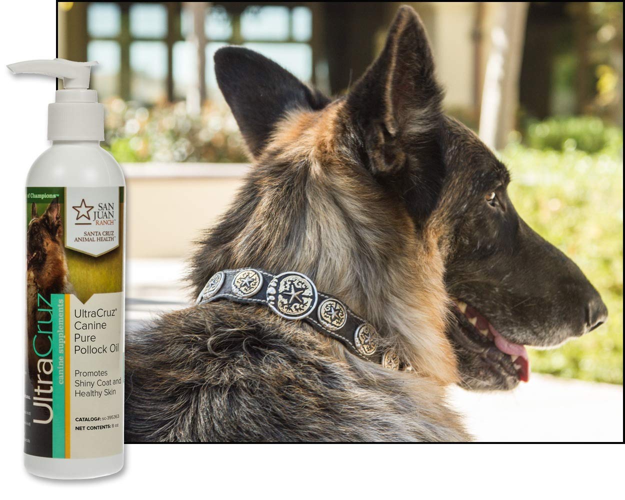 8 oz UltraCruz Canine Pure Pollock Oil Supplement for Dogs - sc-395363