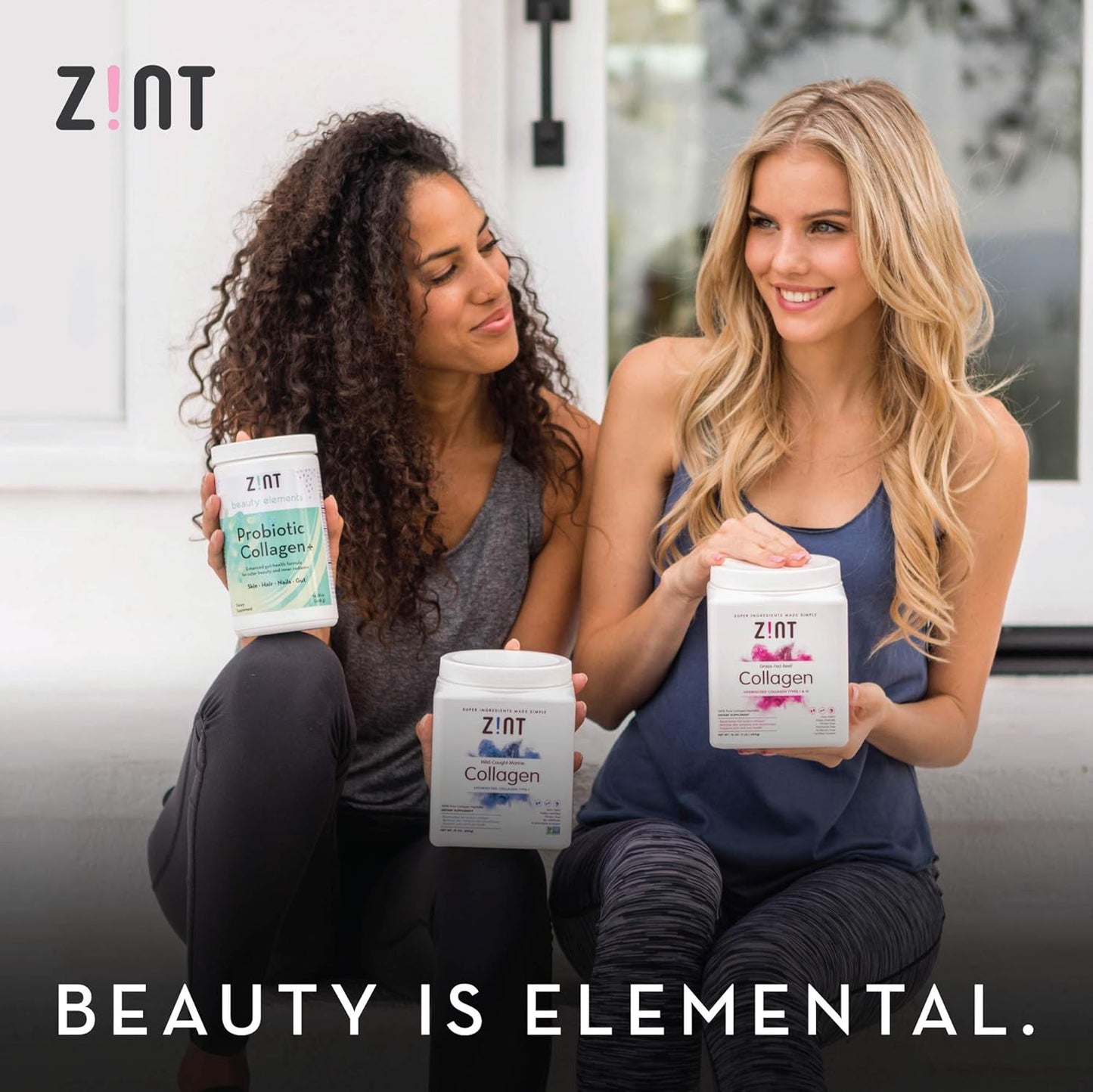 8 oz Zint Hydrolyzed Marine Collagen Powder: Unflavored Anti Aging Peptides from Japan - Paleo Certified, Non GMO - Beauty, Skin, Hair & Nails