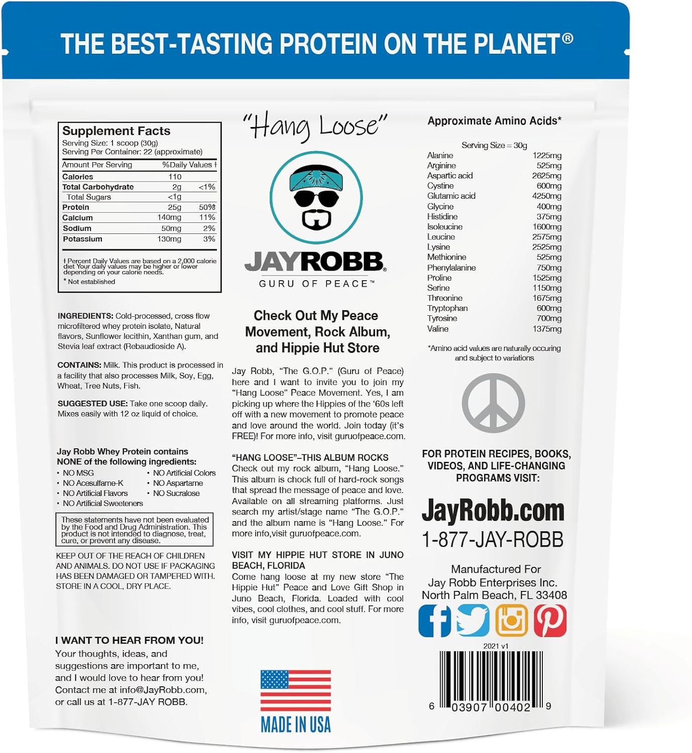 80 oz Vanilla Whey Isolate Protein Powder - Low Carb, Keto-Friendly, Vegetarian, Gluten-Free, Lactose-Free, Sugar-Free, Soy-Free, Non-GMO - No Fat, No Artificial Ingredients - Best-Tasting Option