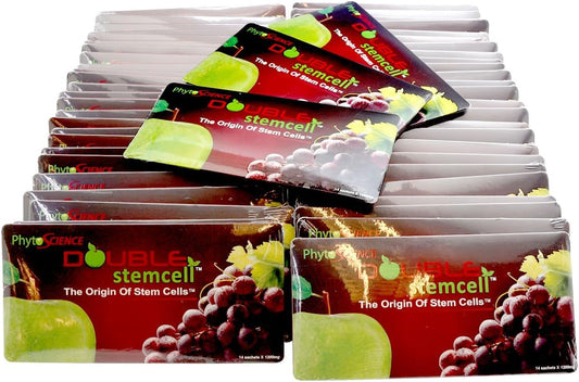 80 Pack PhytoScience Double Stemcell Anti Aging Antioxidant Supplement - EXP05/2020 - 1120 Sachets Total