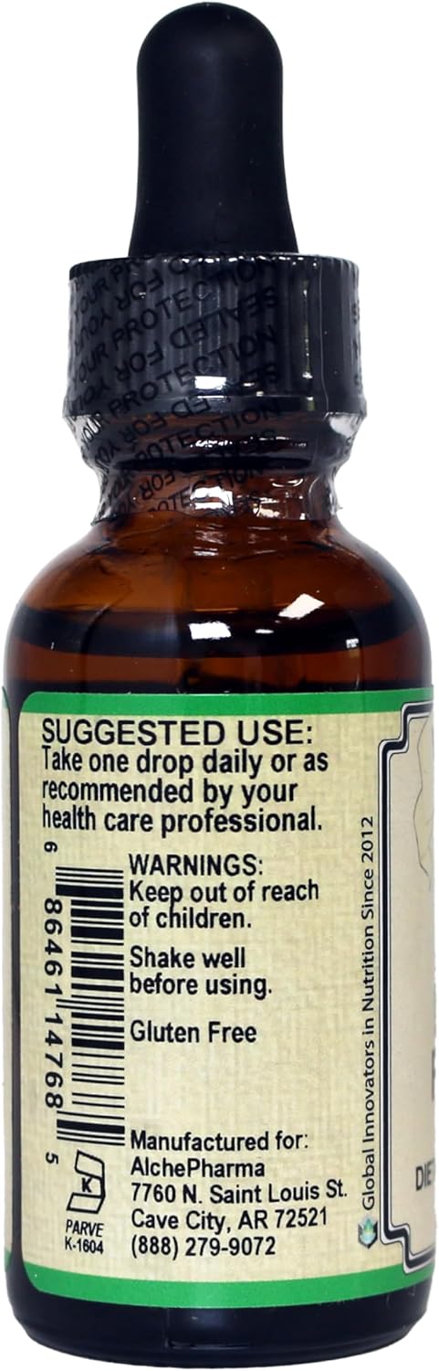 800 Servings of AlchePharma Liquid Folate with 667mcg DFE and 400mcg Folinic Acid