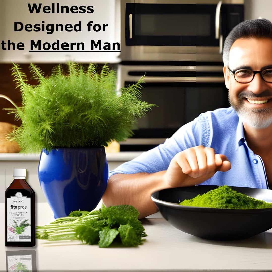 8.5oz Herbal Blend Supplement for Prostate Health with Nettle Leaf, Horsetail Grass, Olive Leaf, Rosemary, Milkwort & Nigella Sativa