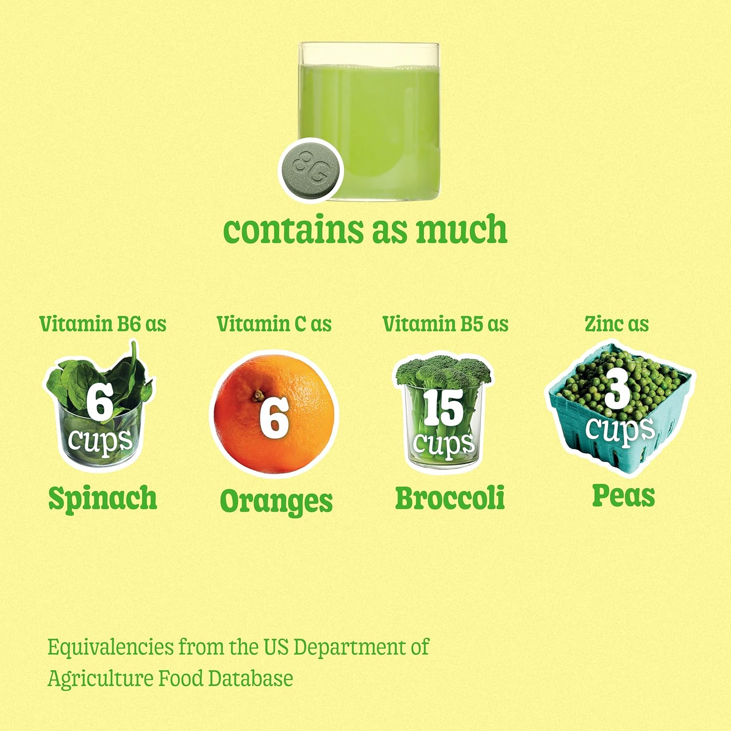 8Greens Supergreens Tablets - Organic Superfood for Metabolism, Immunity & Focus - Daily Effervescent Greens Tablet with Aloe Vera, Spirulina, Chlorella, Lemon Lime - 10 Servings