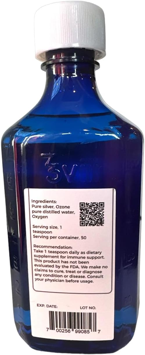 8oz Micronic Silver Dietary Supplement by Oriental Herb Company - 27ppm Formula