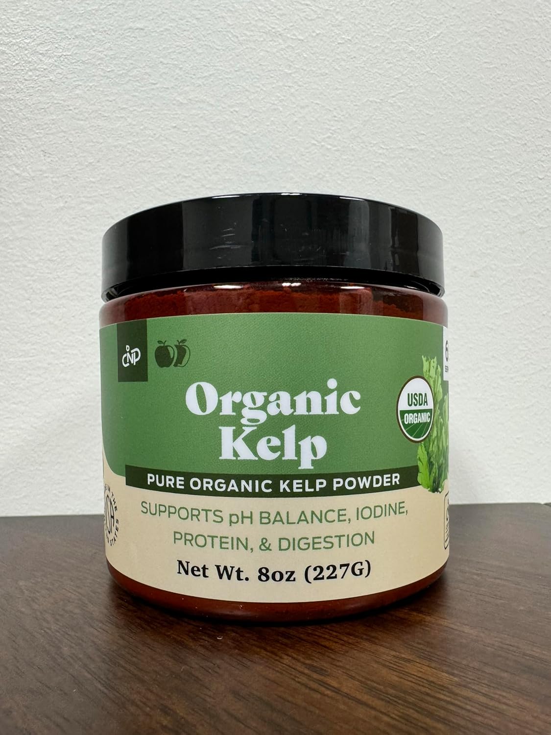 8oz Organic Kelp Powder & 100 Capsules of Pure Alfalfa Leaf Bundle