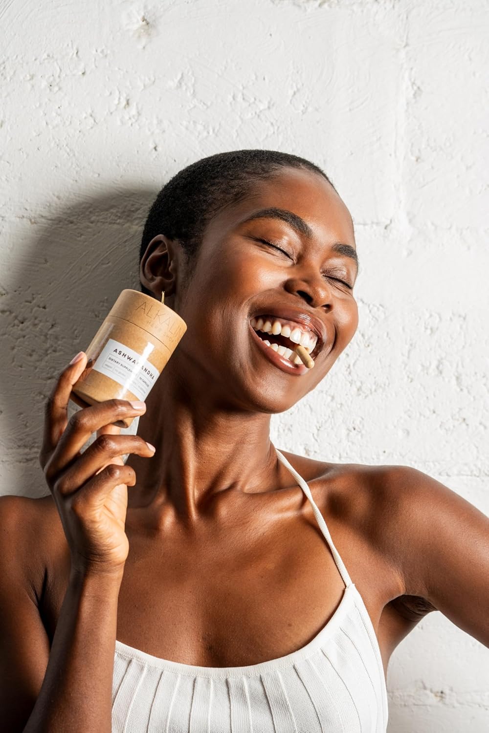 90 Capsules of Alkaline Herb Shop Ashwagandha Supplement for Stress Relief and Energy Boost