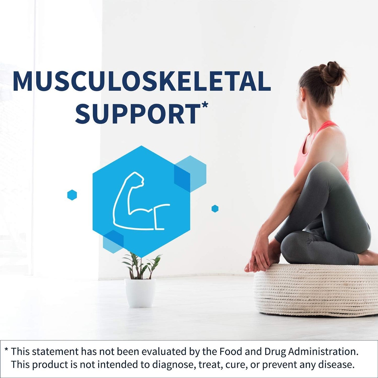 90 Capsules of Klaire Labs Glucosamine Chondroitin for Joint Support, Soy & Dairy-Free Formula