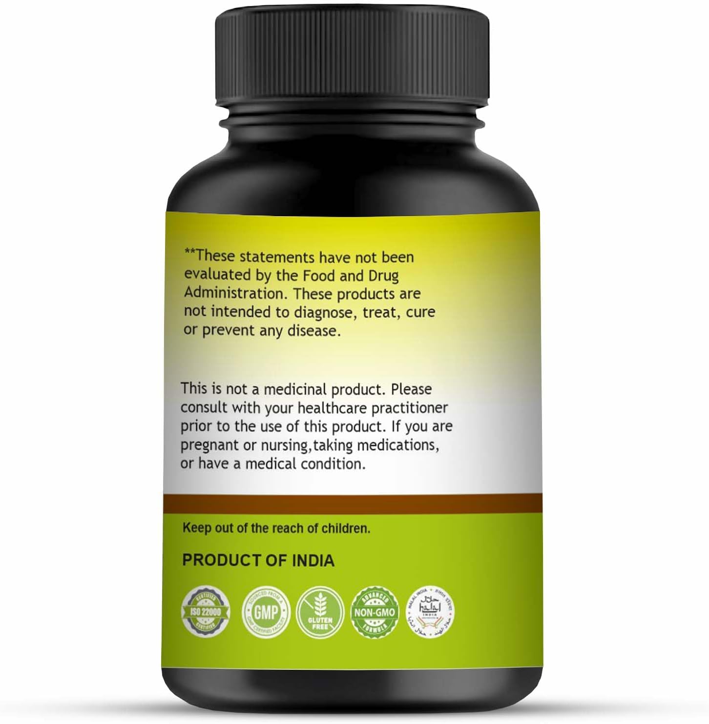 90 Count Ashwagandha Tablets - 1000mg, 45 Day Supply, Vegan, Natural from India | SunNature