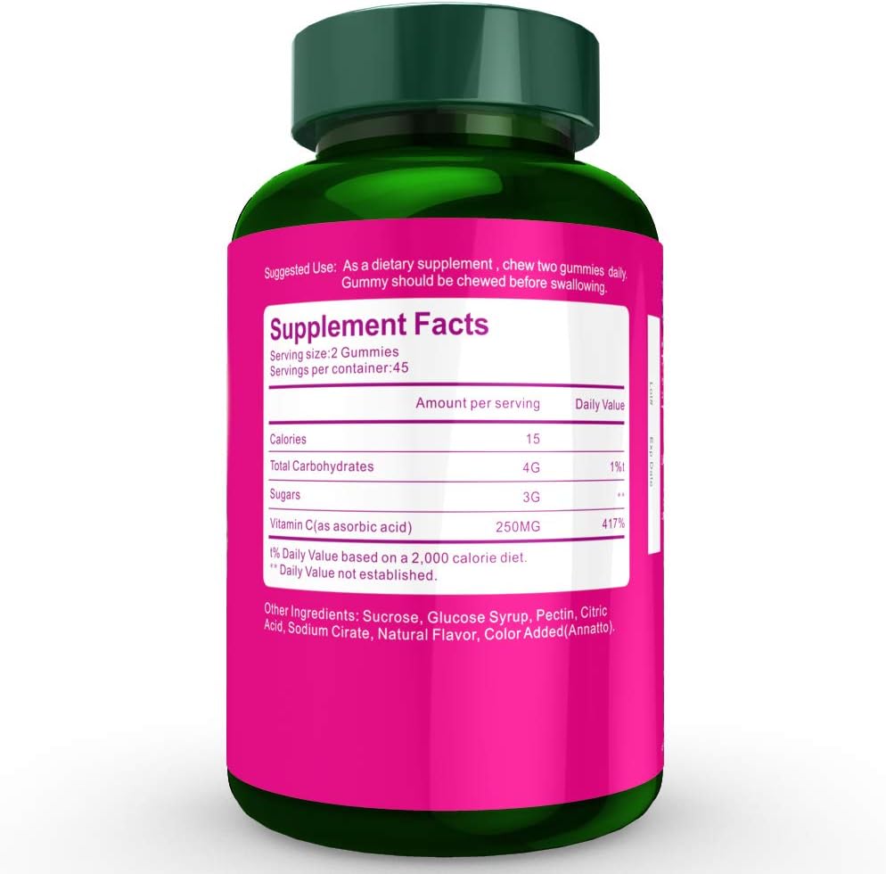 90-Count Premium Na'trition Vitamin C Chewable Gummy Supplement