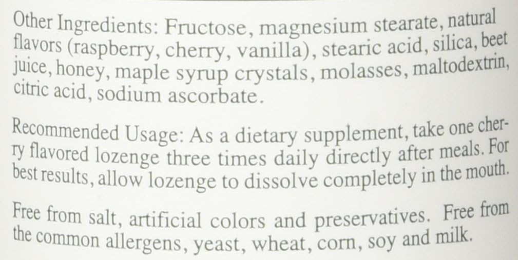 90 Count Rx Vitamins Zinc Lozenges for Immune Support