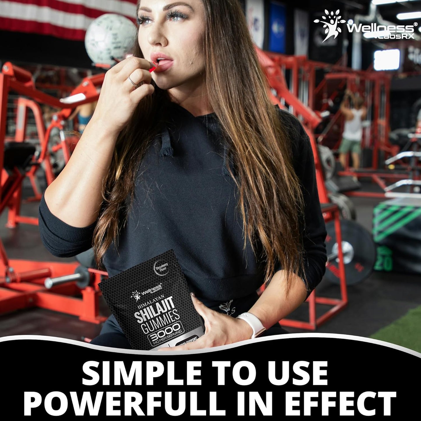 90 Count Wellness LabsRX Pure Himalayan Shilajit Gummies for Natural Wellness