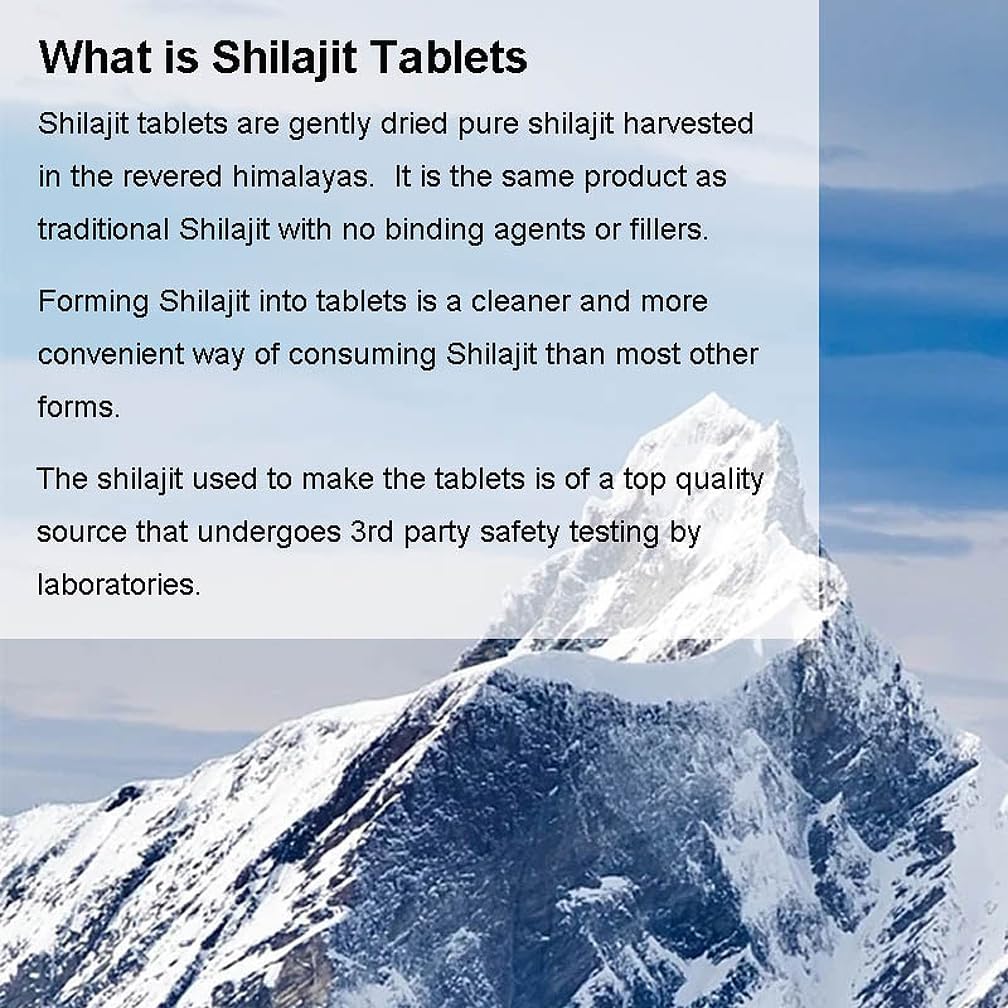 90-Day Supply of ciwoll 90 Shilajit Tablets - Pure Himalayan Shilajit Organic Drops - 200mg Each - Maximum Potency Gold Grade 100% Natural Supplement for Metabolism, Energy, & Immune Support