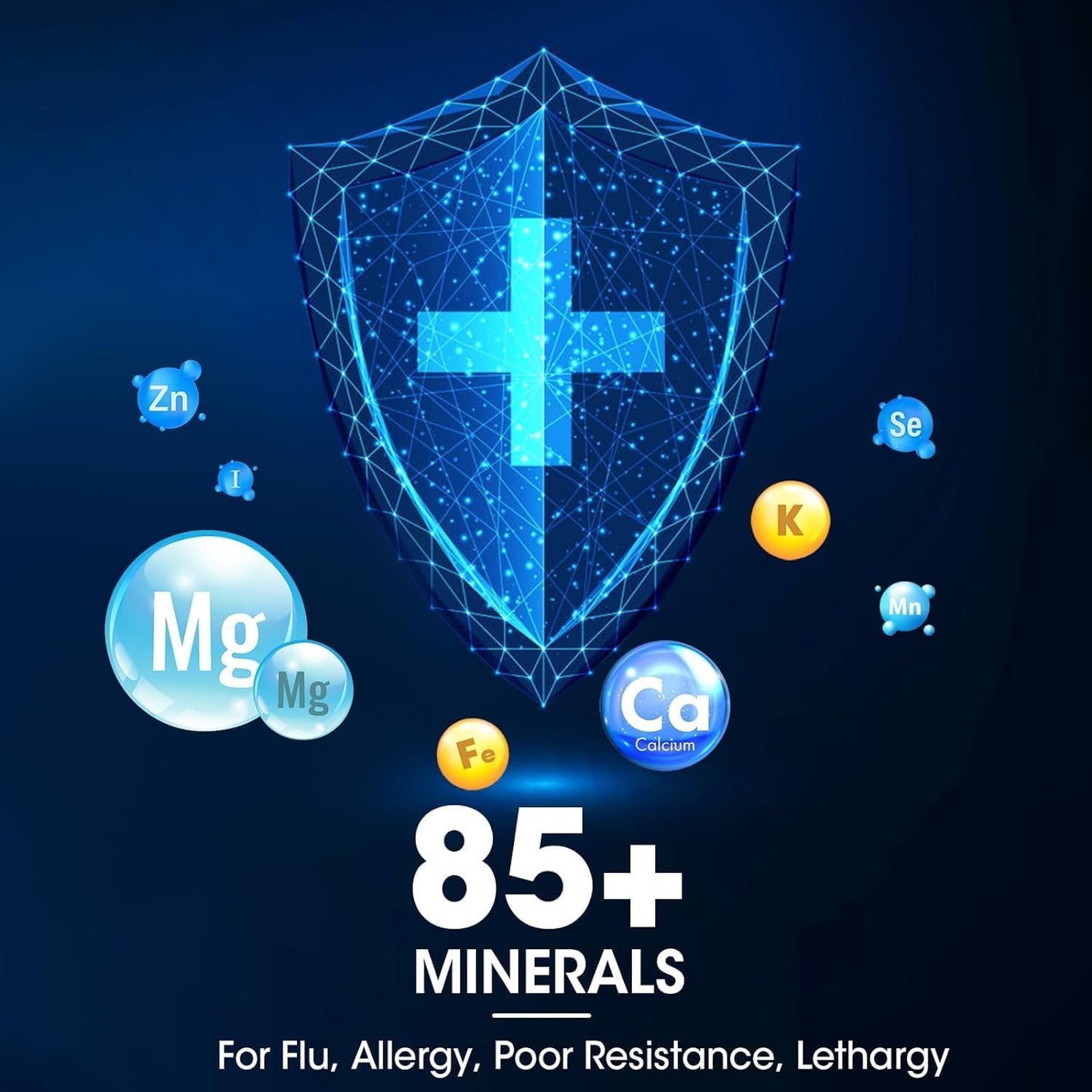 90 Non-GMO Shilajit Capsules for Energy, Performance & Immune Health with 85+ Trace Minerals and Fulvic Acid - Men & Women's Supplement