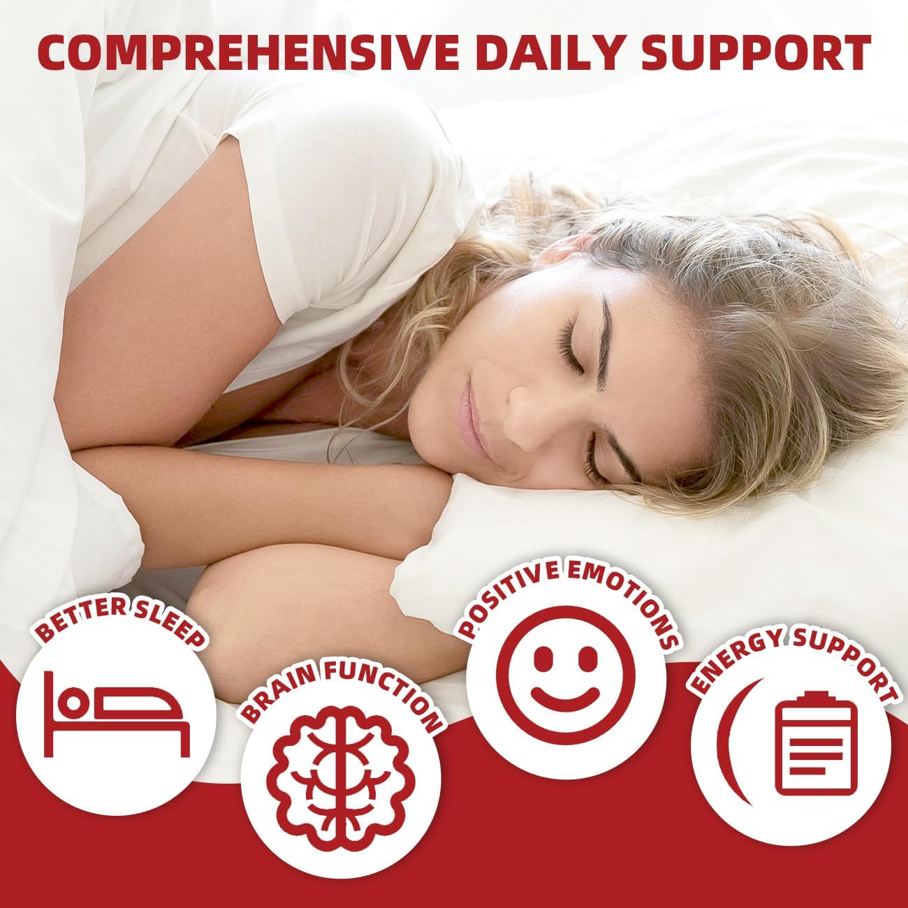 900mg Triple Magnesium Liquid Supplement with Potassium, Calcium, Vitamin B6 - Strawberry Flavor - Promotes Calm, Sleep, Muscle, Energy - Sugar Free - 2 Fl Oz