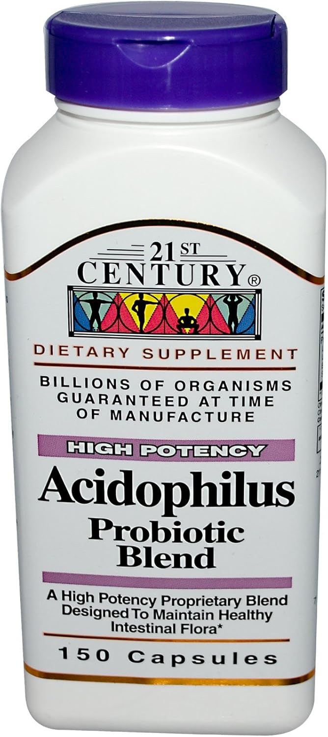 Acidophilus Probiotic Blend Supplement - 21st Century, 150 Capsules