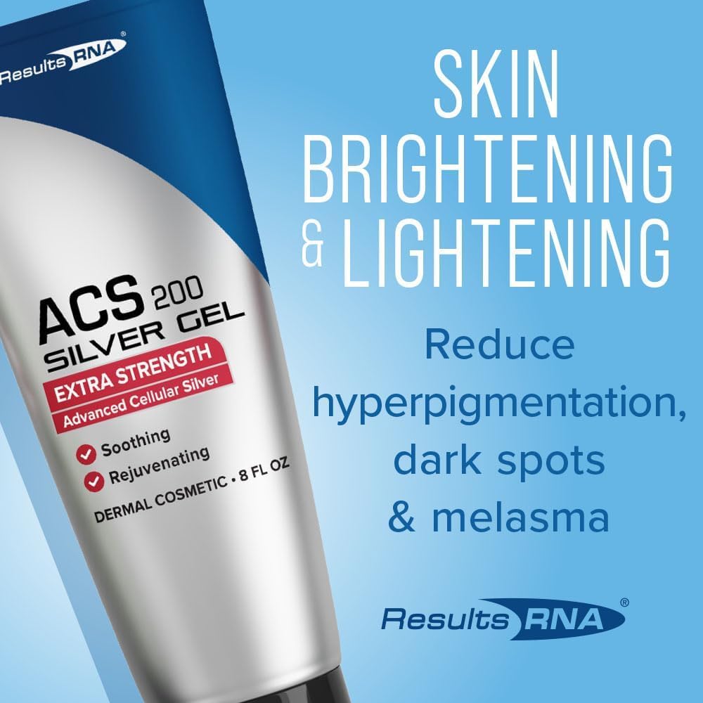 ACS 200 Silver-Glutathione Gel - Advanced Cellular Colloidal Silver Gel for Wound Care & Dermal Healing - 15 oz - BoostGo Australia