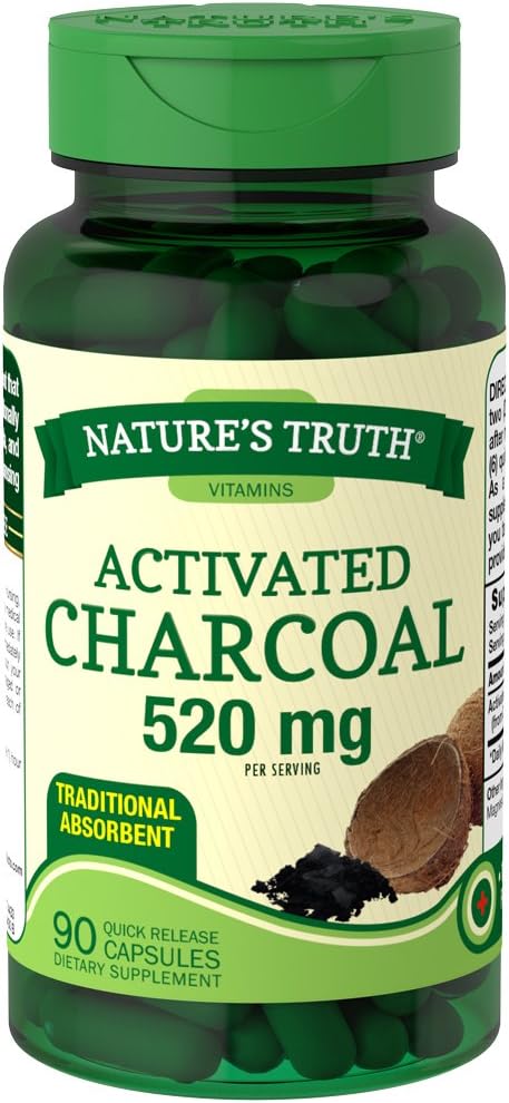 Activated Charcoal by Nature's Truth - 1 Pack, Detox and Cleanse Support