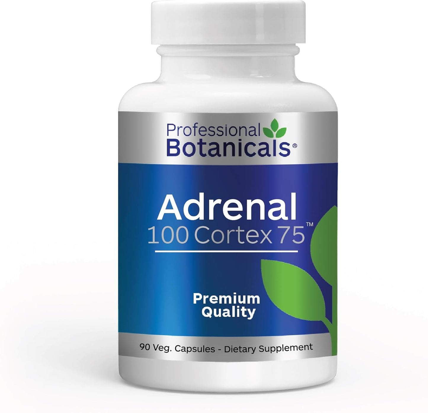 Adrenal Cortex Supplement for Healthy Adrenal Gland Function - 90 Veg Capsules by Professional Botanicals