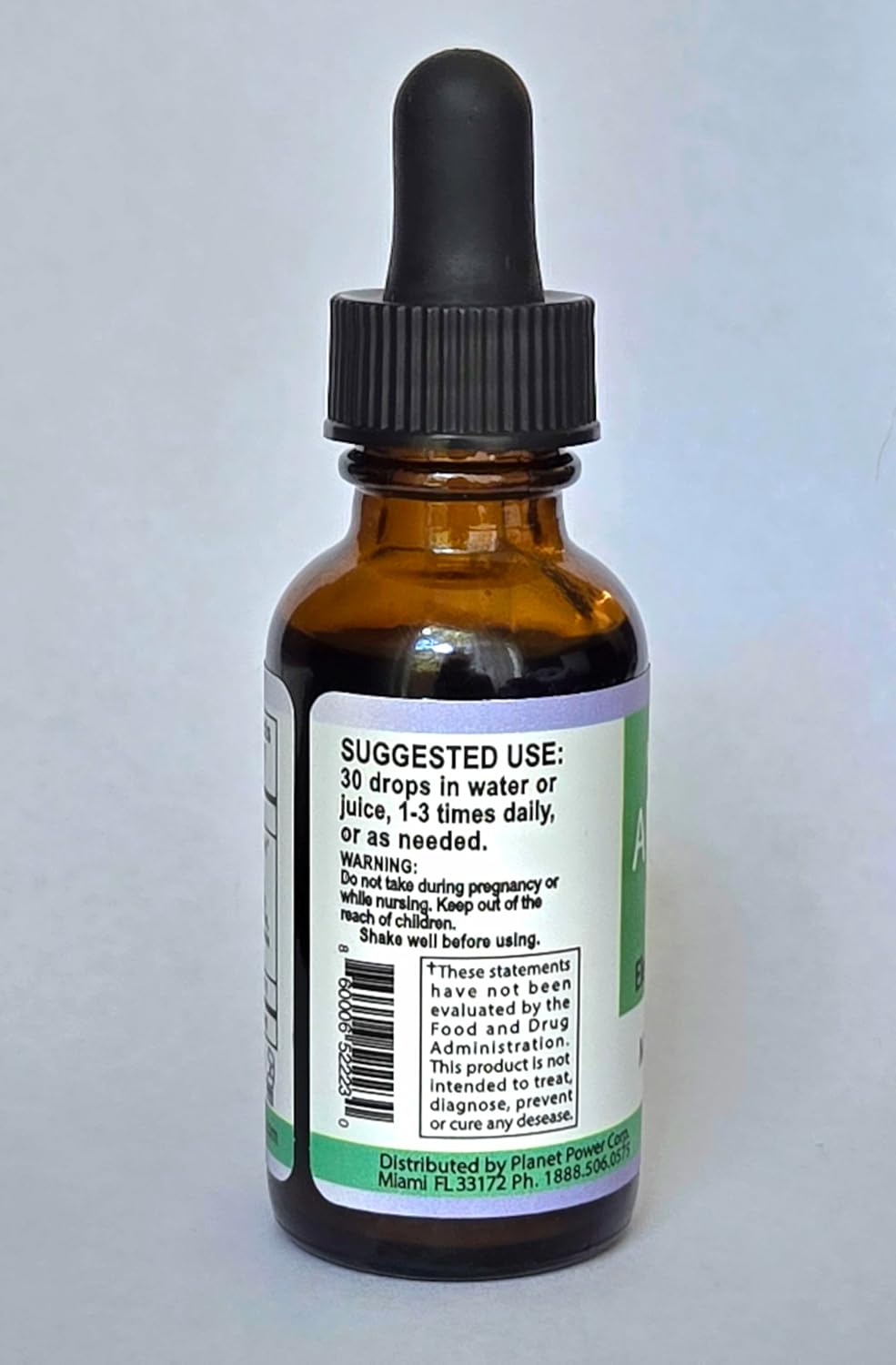 Adrenal Daily Liquid Drops with Adaptogenic Herbs for Wellness & Energy