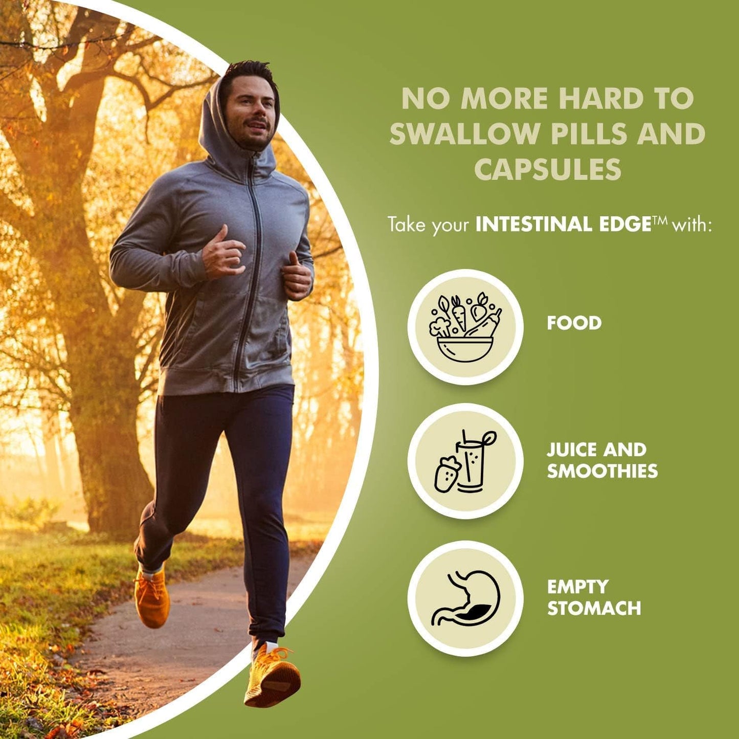 Adrenal Edge & Intestinal Edge Liquid Drops - Digestive & Energy Supplement with 9 Powerhouse Herbs - Non-GMO & Gluten Free