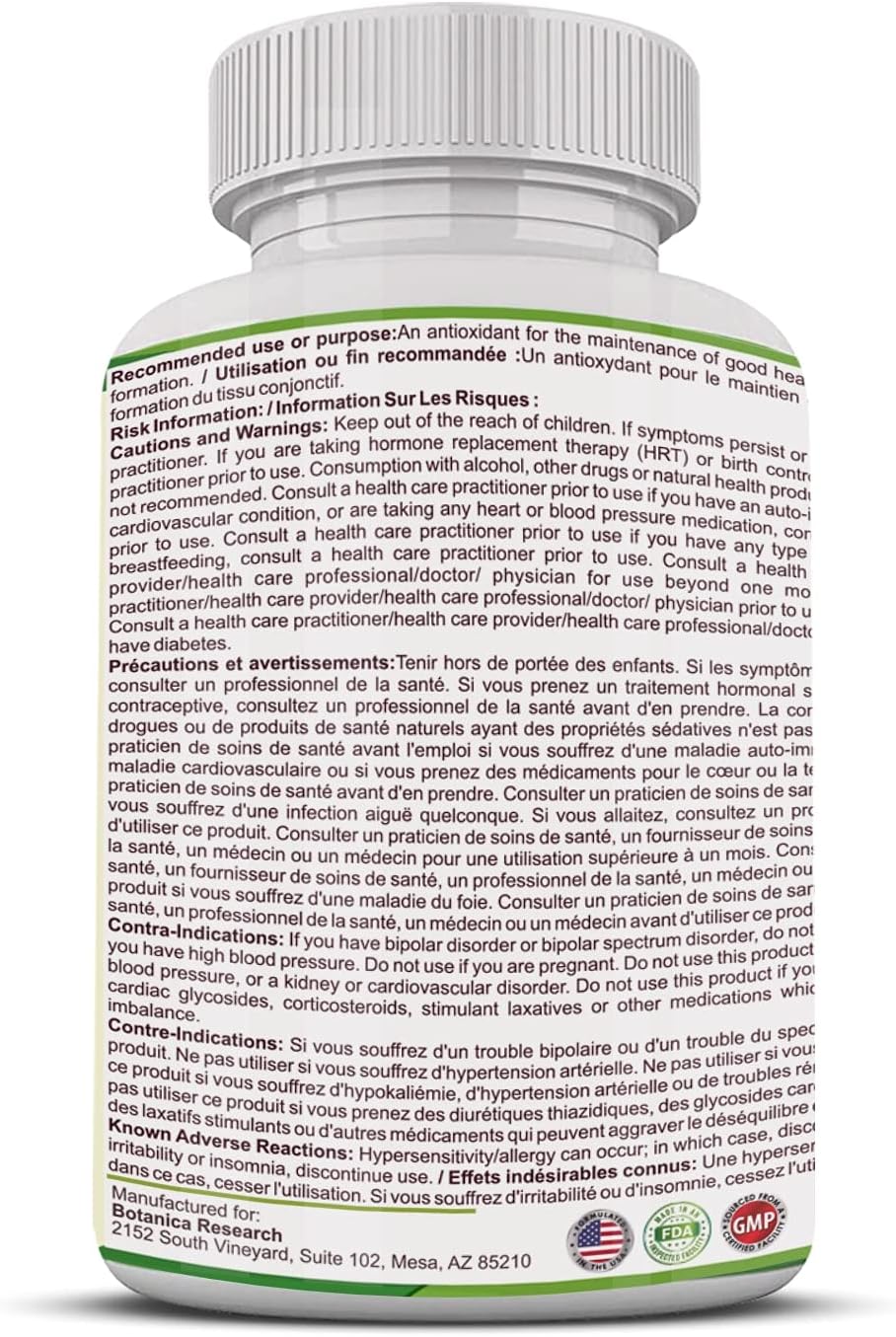 Adrenal Fatigue Support Supplement with Rhodiola Rosea, L-Tyrosine, Panax Ginseng, Holy Basil - Natural Cortisol Gland Complex for Energy & Health