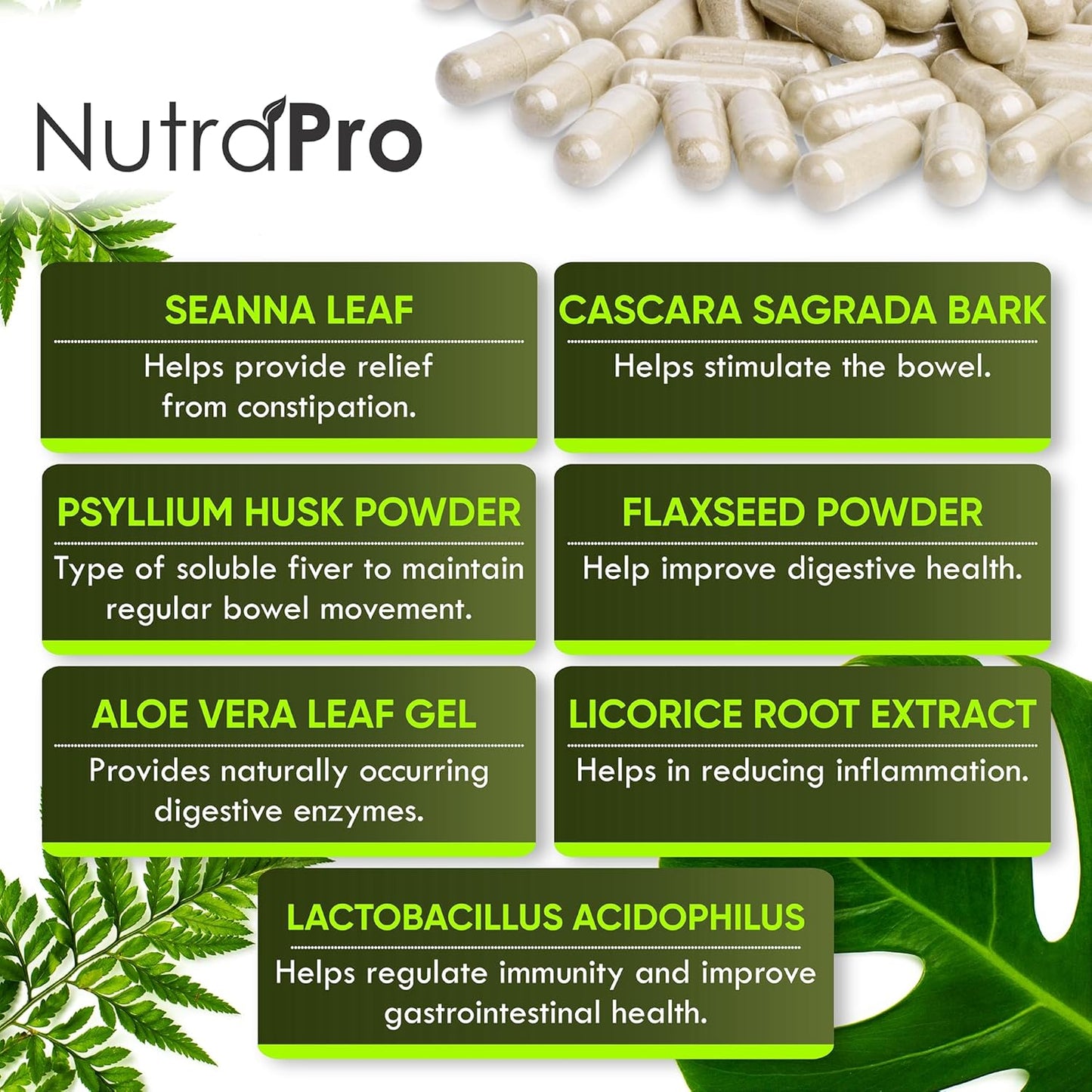 Advanced 15-Day Gut Cleanse Detox with Probiotics for Women and Men by NutraPro