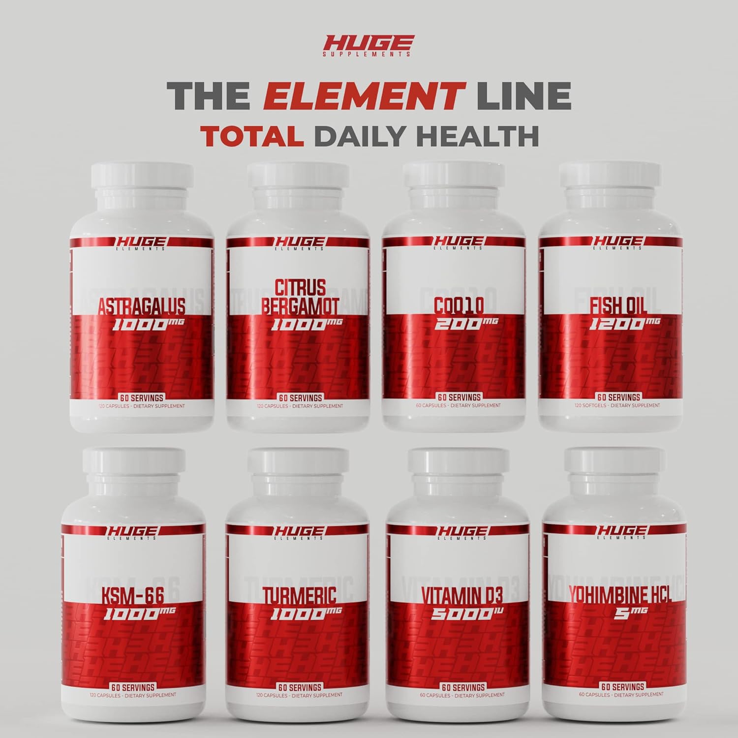 Advanced Energy & Performance Formula with Yohimbine HCl for Body Recomposition - 5mg per Serving (60 Capsules)