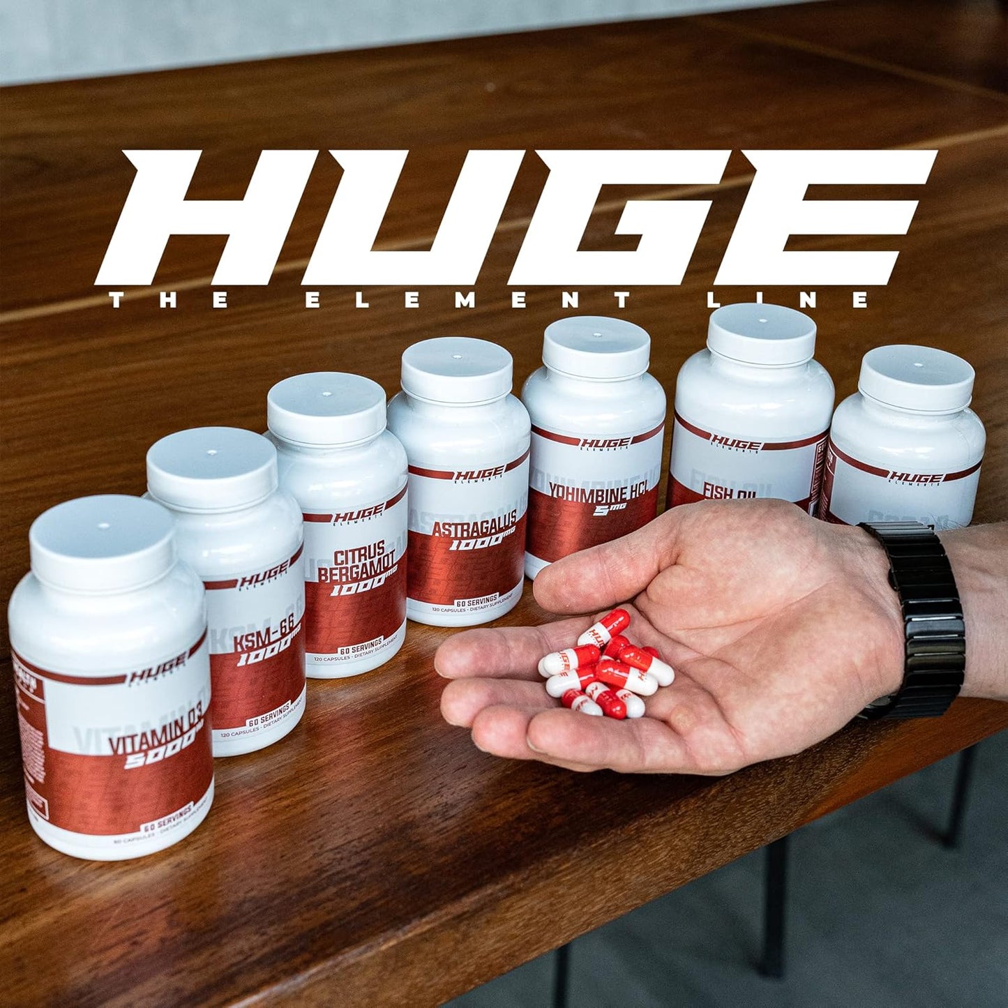 Advanced Energy & Performance Formula with Yohimbine HCl for Body Recomposition - 5mg per Serving (60 Capsules)