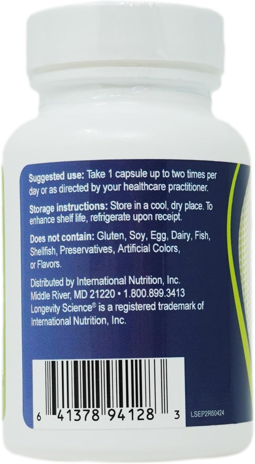 Advanced Enteropro: Longevity Science Supplement for Optimal Health and Wellness