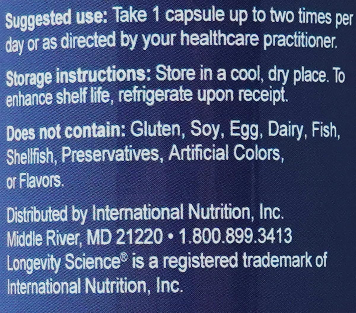 Advanced Enteropro: Longevity Science Supplement for Optimal Health and Wellness