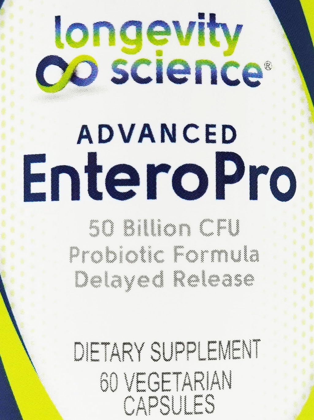 Advanced Enteropro: Longevity Science Supplement for Optimal Health and Wellness