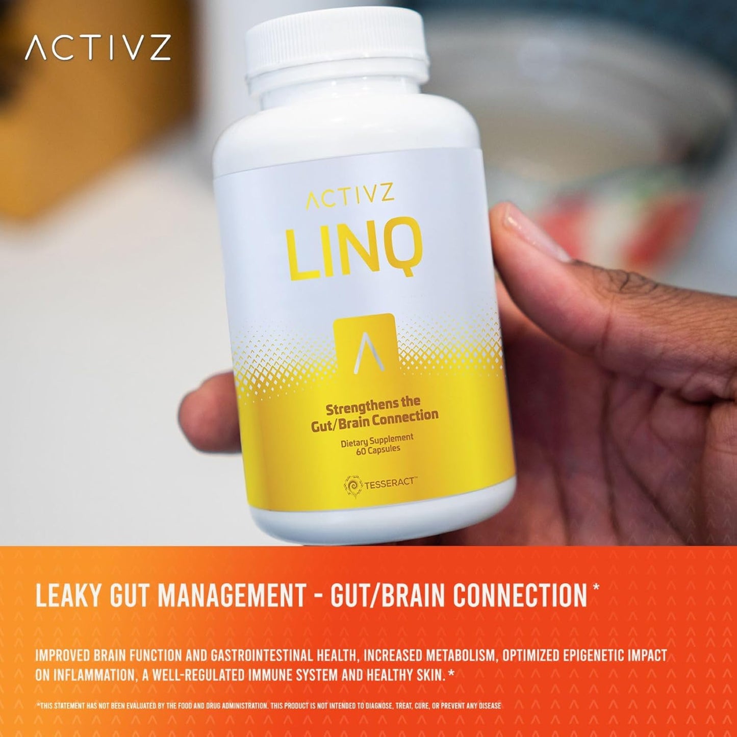 Advanced Epigenetic Formula - Boost Brain Function, Gut Health, Skin Radiance, Immune Support - 60 Capsules