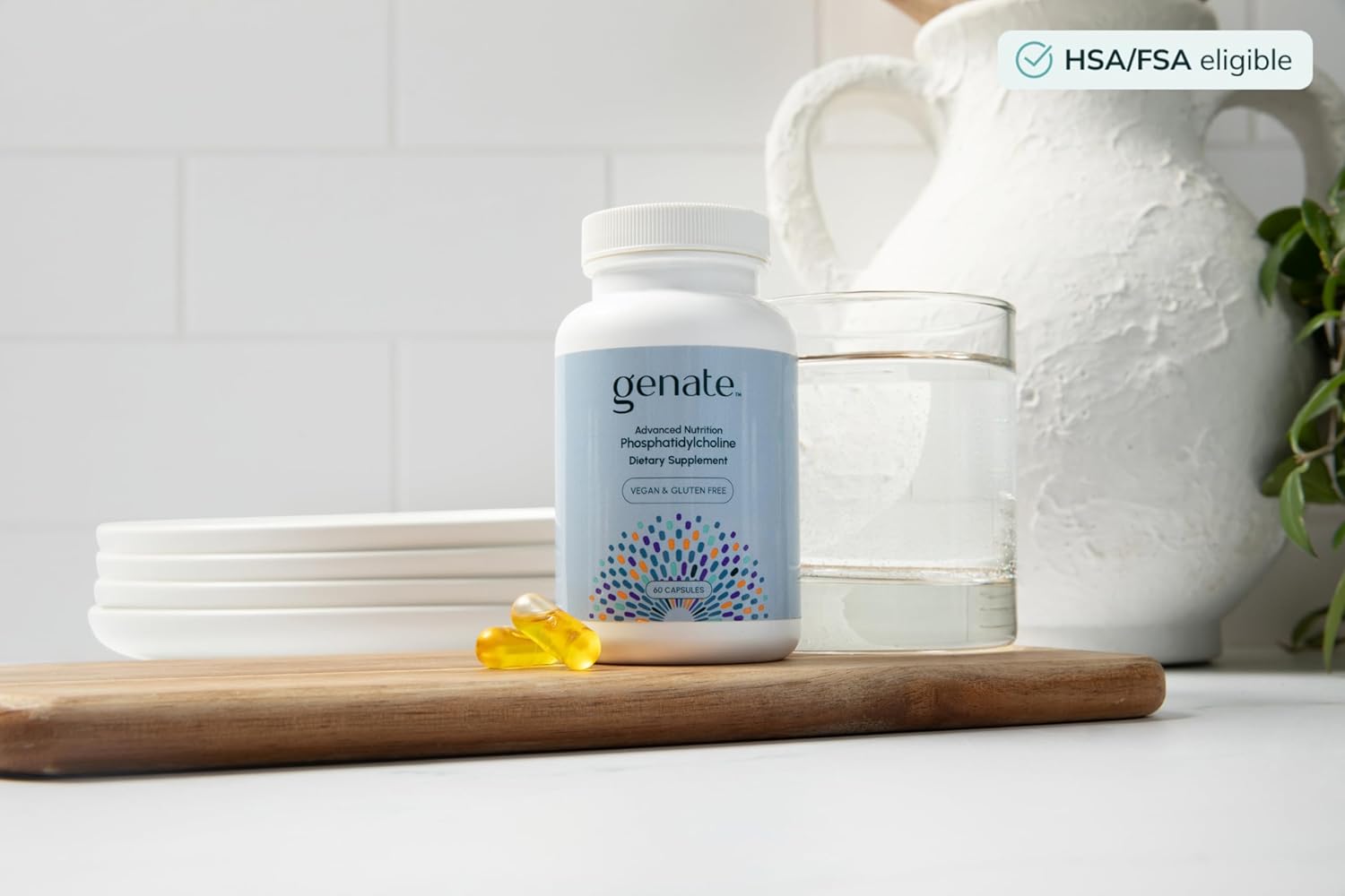 Advanced Genate Phosphatidylcholine Supplement for Enhanced Cognitive Function and Liver Health