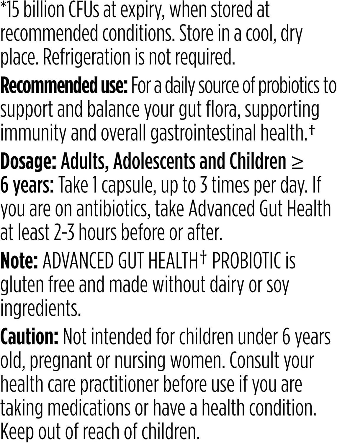 Advanced Gut Health Gentle-Care Probiotic for Digestive Wellness - Multi-Strain Formula, 30 Capsules