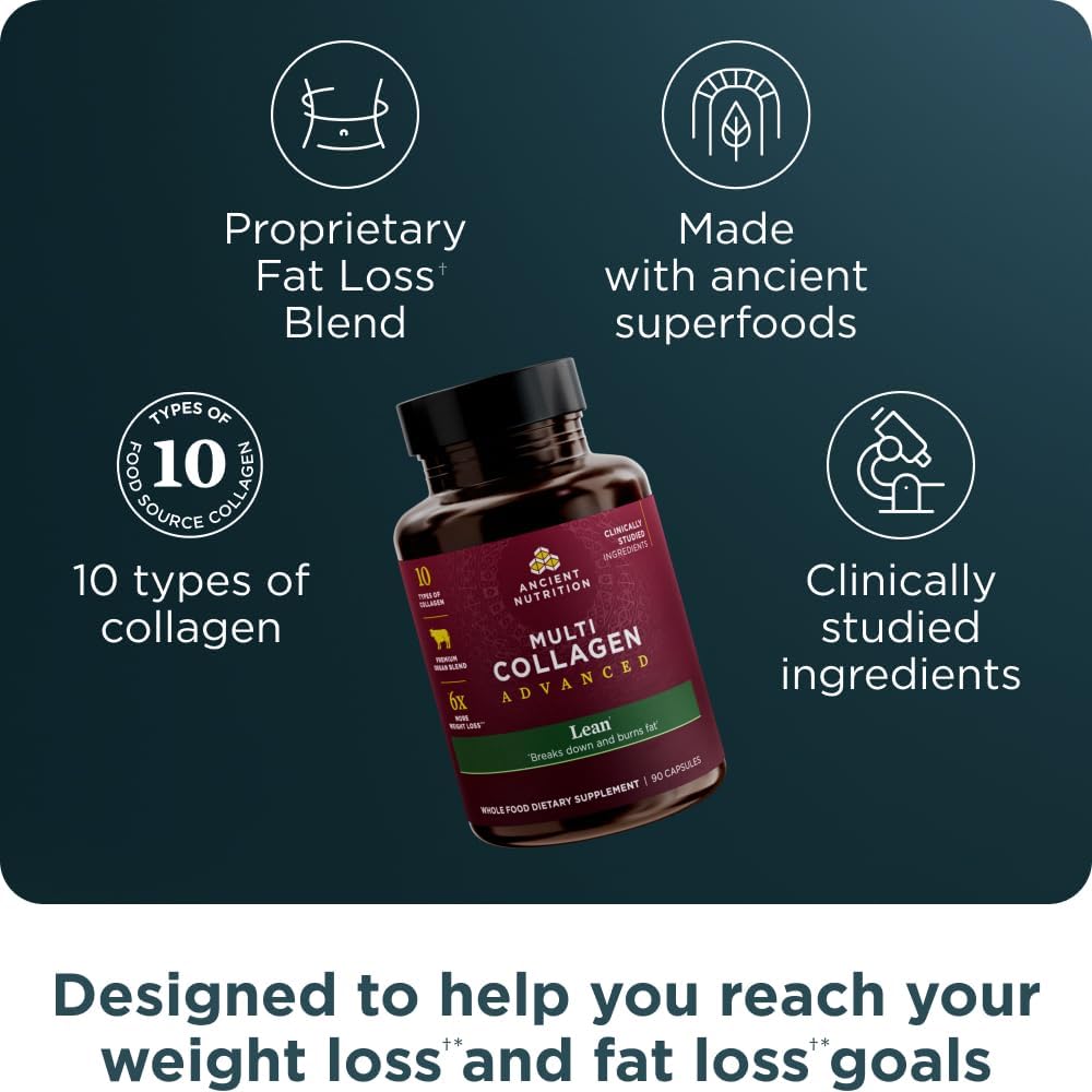 Advanced Lean Multi Collagen Capsules & Protein Powder Bundle - 90 Capsules + 40 Servings - BoostGo Australia